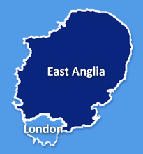 East Anglia and London
